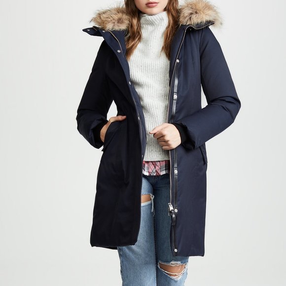 Mackage - Harlowe Lux Parka - Navy L - Picture 5 of 5